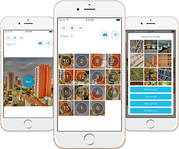 Fifteen Gem Puzzle (iPhone)